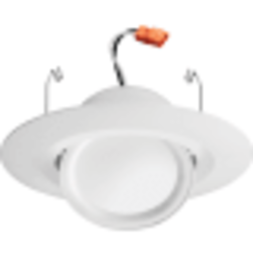 Juno RB56A SWW5 MW M6 RetroBasics Magnetic Low Voltage Housing Trim Kit, 120 V, 4.25 in Ceiling Opening, Plastic Housing